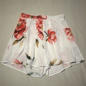 Floral Flowy Shorts